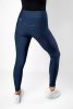 HuleHest ACTIVE RIDE Legginsy jeździeckie z wysokim stanem i pełnym lejem silikonowym